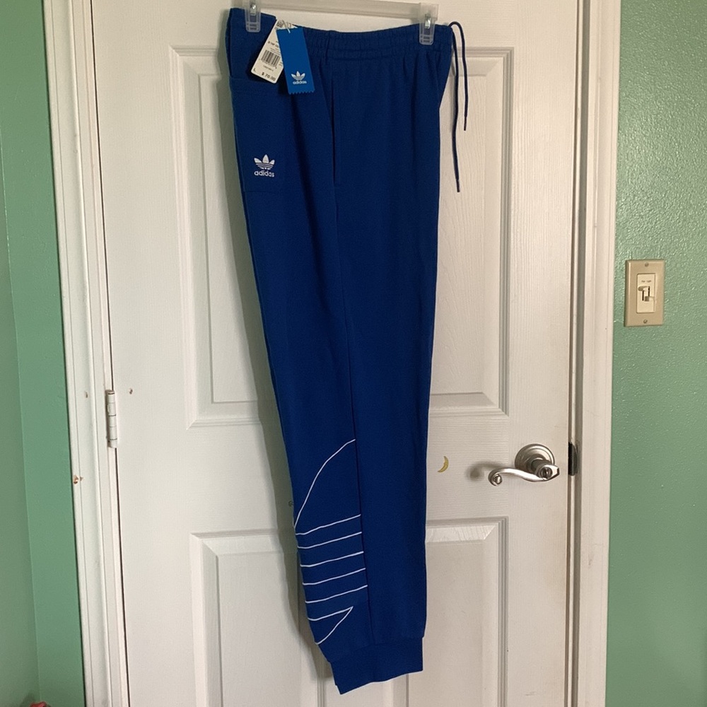 Adidas Originals Big Trefoil Outline Sweatpants New